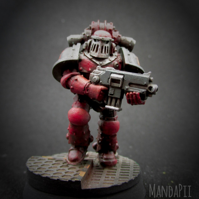 Word Bearers Mk. II Space Marine