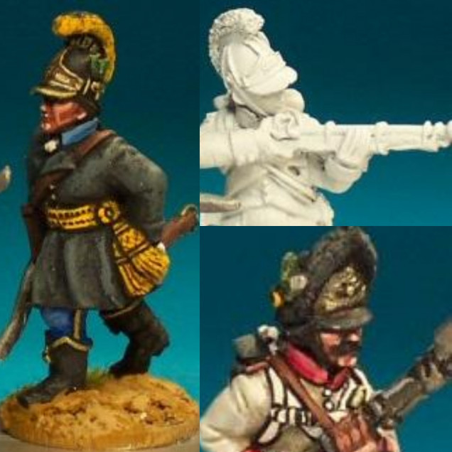 Gripping Beast online have taken on the Front Rank miniatures line onto their site. (Photos from their site) I always enjoyed their range and love the white Austrian infantry uniforms.