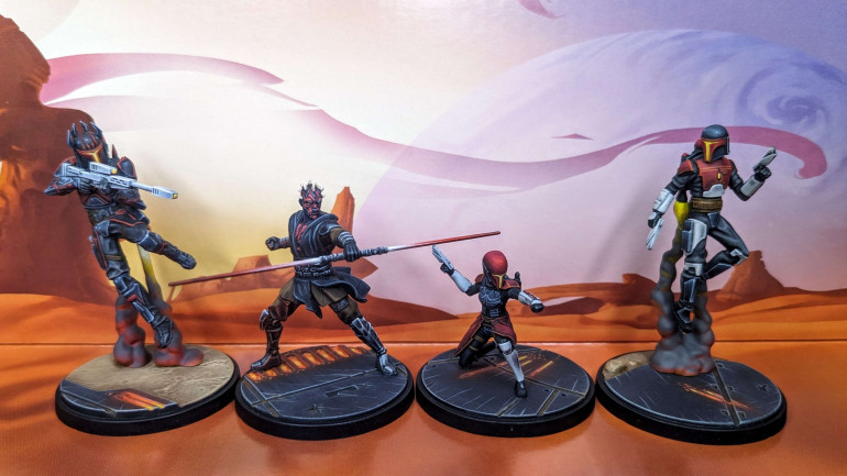 The first squad: Maul's Shadow Collective.