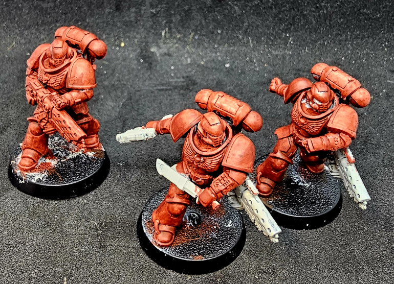 Infernus Marines (10 in set , only 3 pictured)