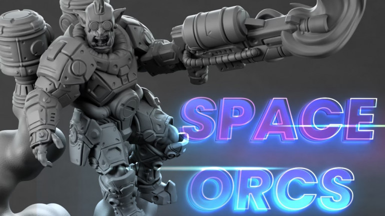 Space Orcs - 3D Printable Models