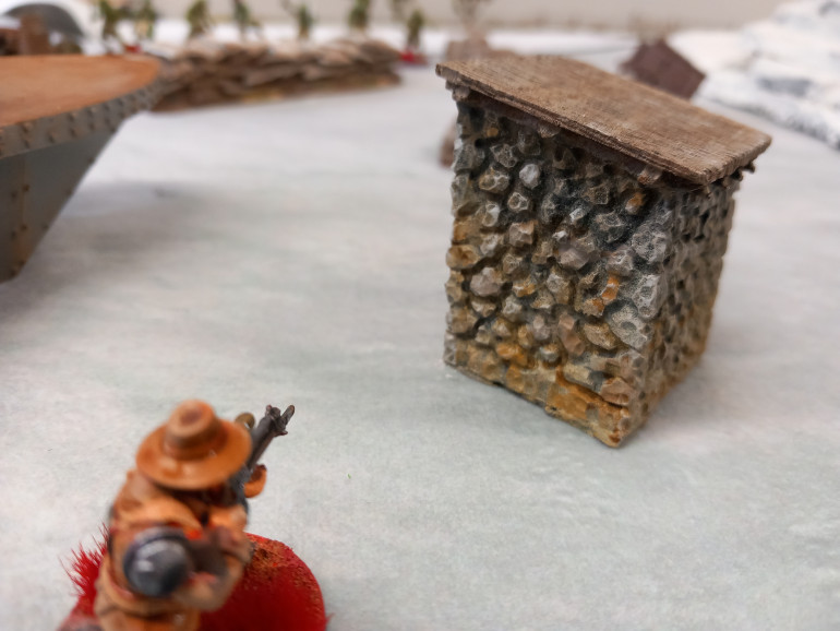 To keep the lizard men at bay perry's keen shot takes one down as the crew approach