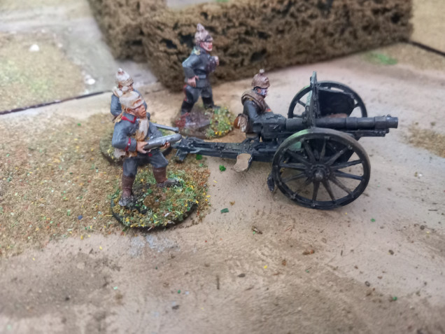 Rebased my early war field guns now I have rules to use them. Early war names more sense fir these units as it was the last time fied guns set up and fired as they did in earlier wars in sight of the enemy 