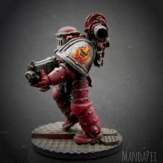 Word Bearers Mk. II Space Marine