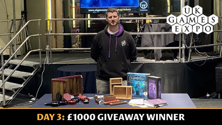 £1000 Giveaway - Sunday's Winner
