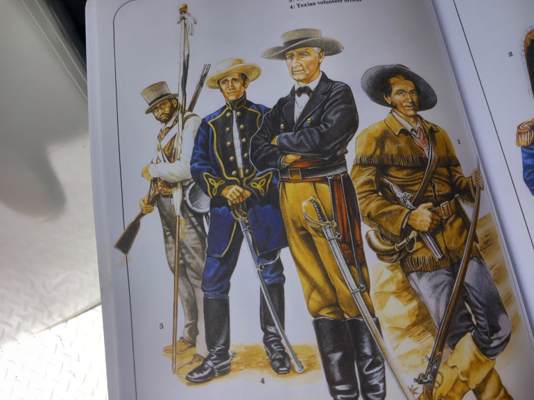 Sam Houston will be leading my final battle but I needed another couple of officers for the other scenarios