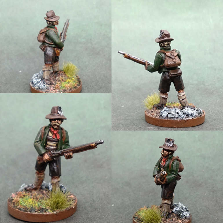 Need to dig a bit deeper in the rules for this fella. A kind person on the The Silver Bayonet Facebook page have made a Unit builder Excel document. On the builder the only way they appear to get irregulars is by hiring them from other nations, seemingly at a premium points wise. Will try to work this out. 