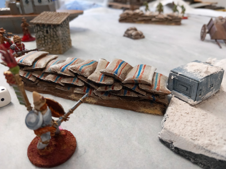 The Martian nomad takes up position behind cover andvlays down fire