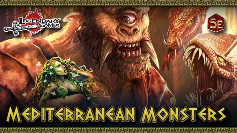 Mediterranean Monsters & Mythology For DnD 5E
