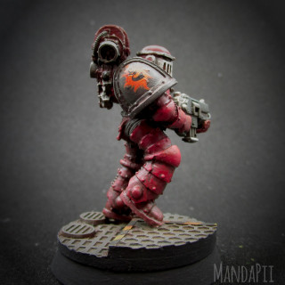 Word Bearers Mk. II Space Marine