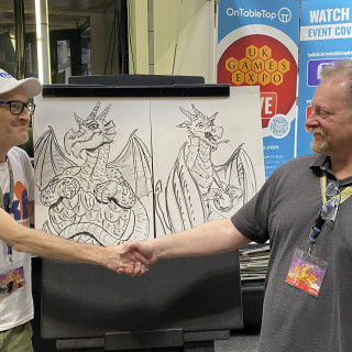 Ralph Horsely & Andree Schneider's Dragons Up For Grabs!