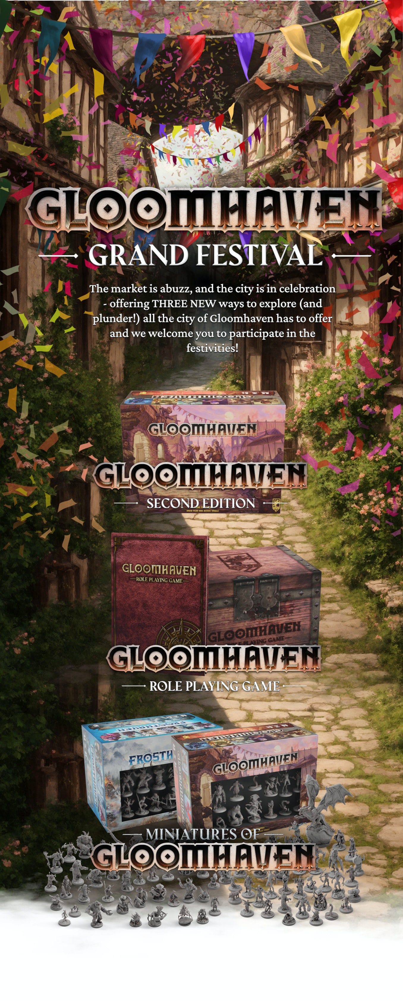 Cephalofair Games announces Gloomhaven: Second Edition