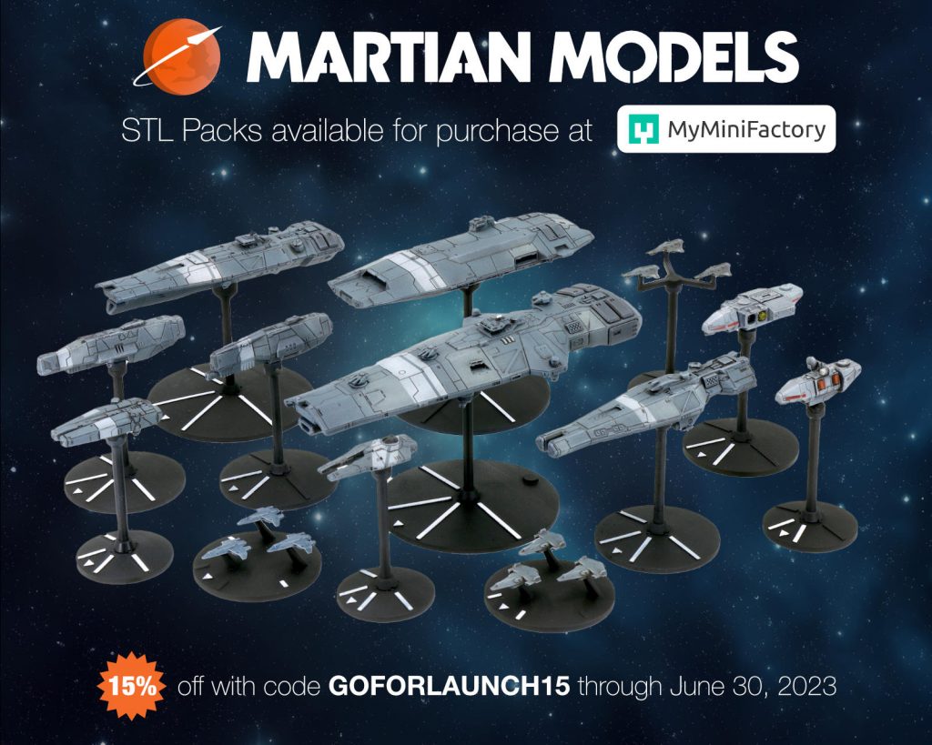 Martian Models’ Shipyards Are Ready To Explore A Billion Suns ...