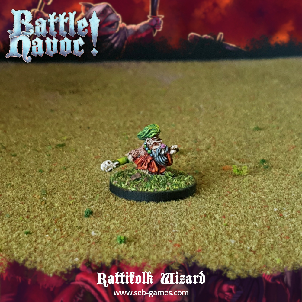 Rattifolk Wizard - Battle Havoc