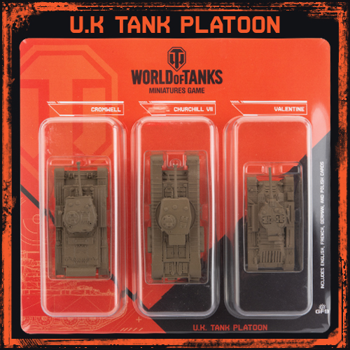 UK Tank Platoon - World Of Tanks Miniatures Game