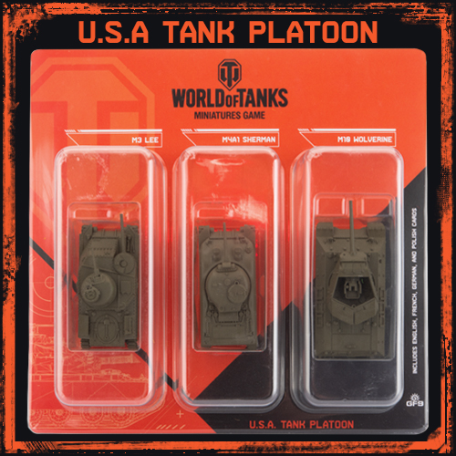 USA Tank Platoon - World Of Tanks Miniatures Game