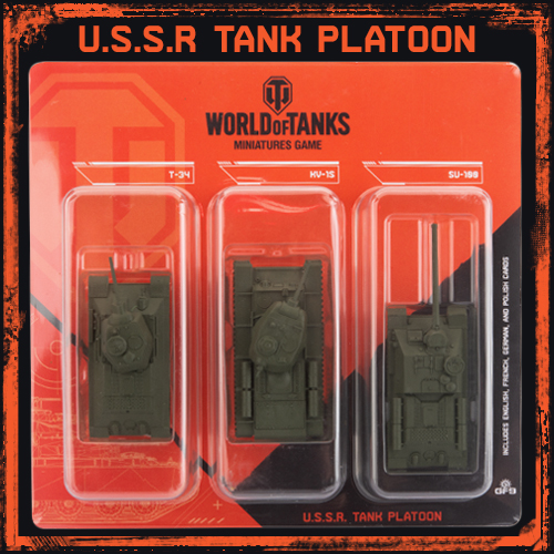 USSR Tank Platoon - World Of Tanks Miniatures Game