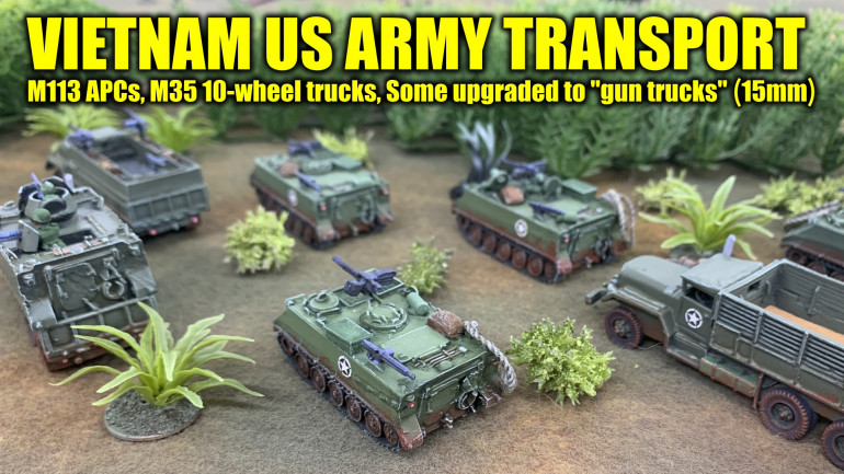 15mm Vietnam US Army Transport