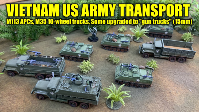 15mm Vietnam US Army Transport