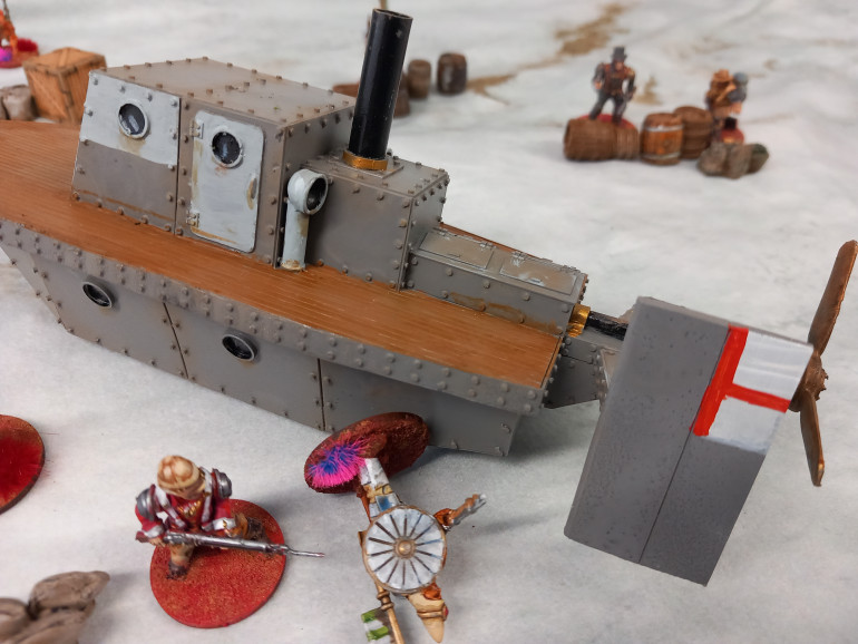 Mak-ash is hit as shots ping off the cover