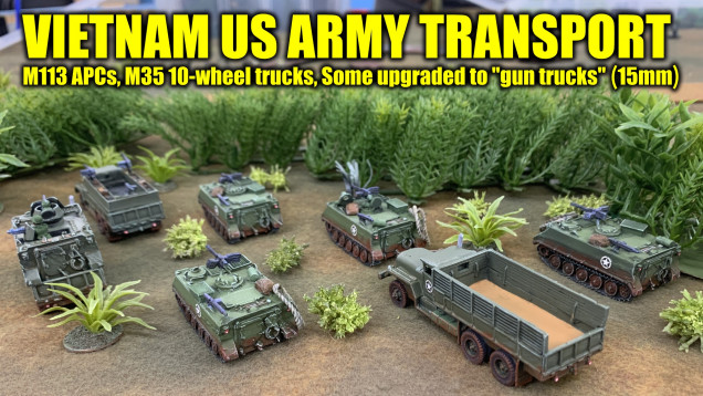 15mm Vietnam US Army Transport