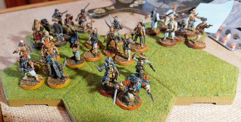 1st miles stone initial Pirate force done