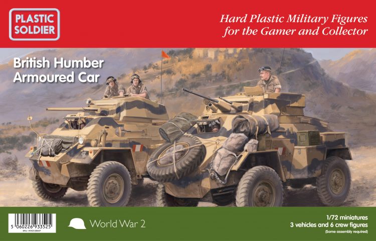 Snag Plastic Soldier’s 1/72 Scale British Humber Armoured Car ...