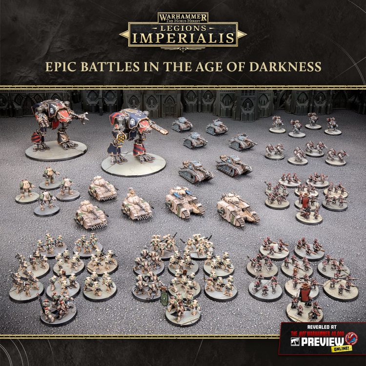 Epic Is Back! Legions Imperialis For Warhammer: The Horus Heresy ...