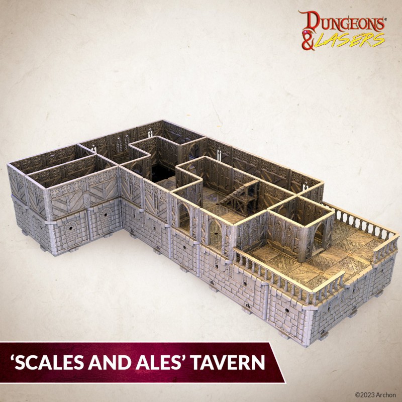 Scales & Ales Tavern Interior - Dungeons & Lasers