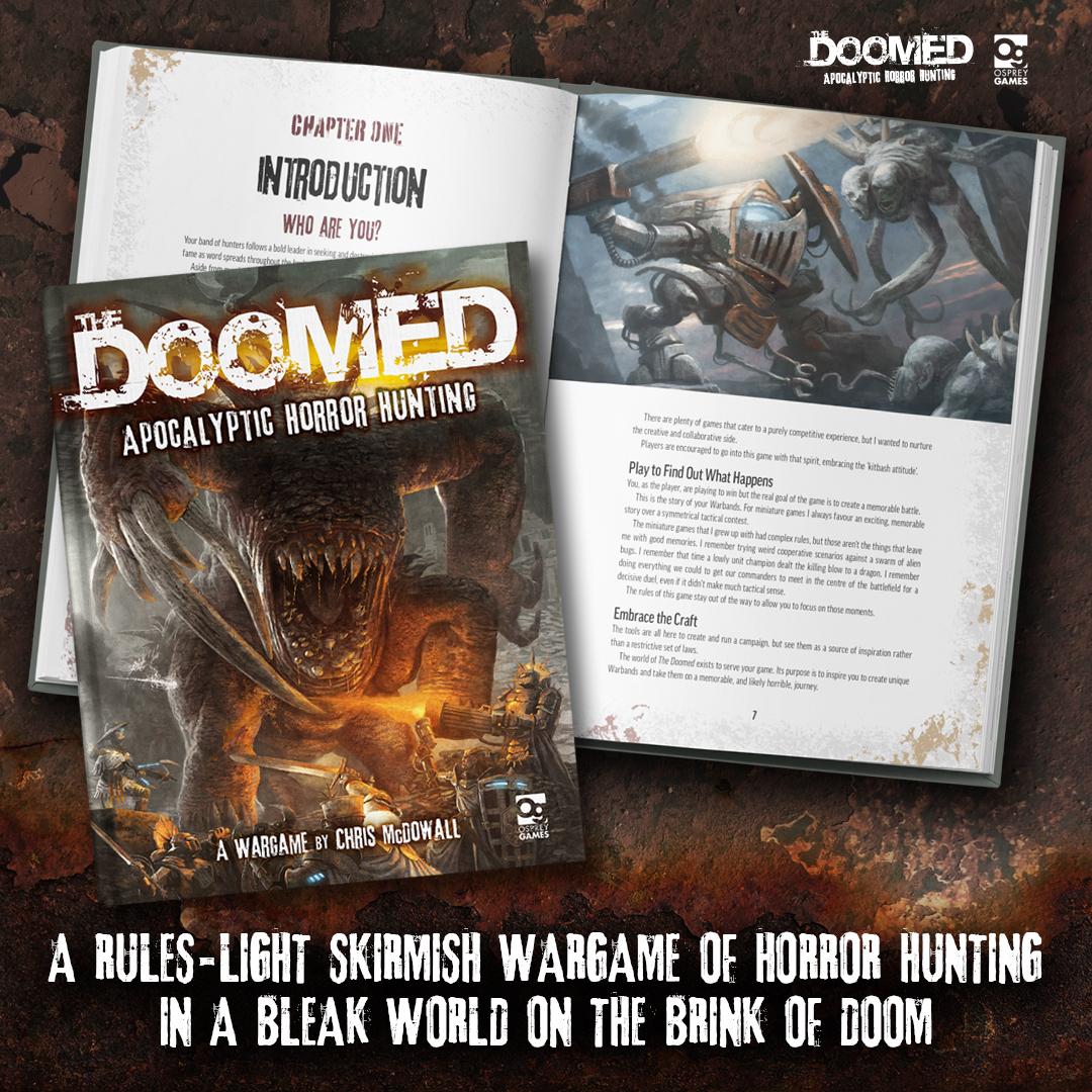 The Doomed: Apocalyptic Horror Hunting: A Wargame: Chris McDowall