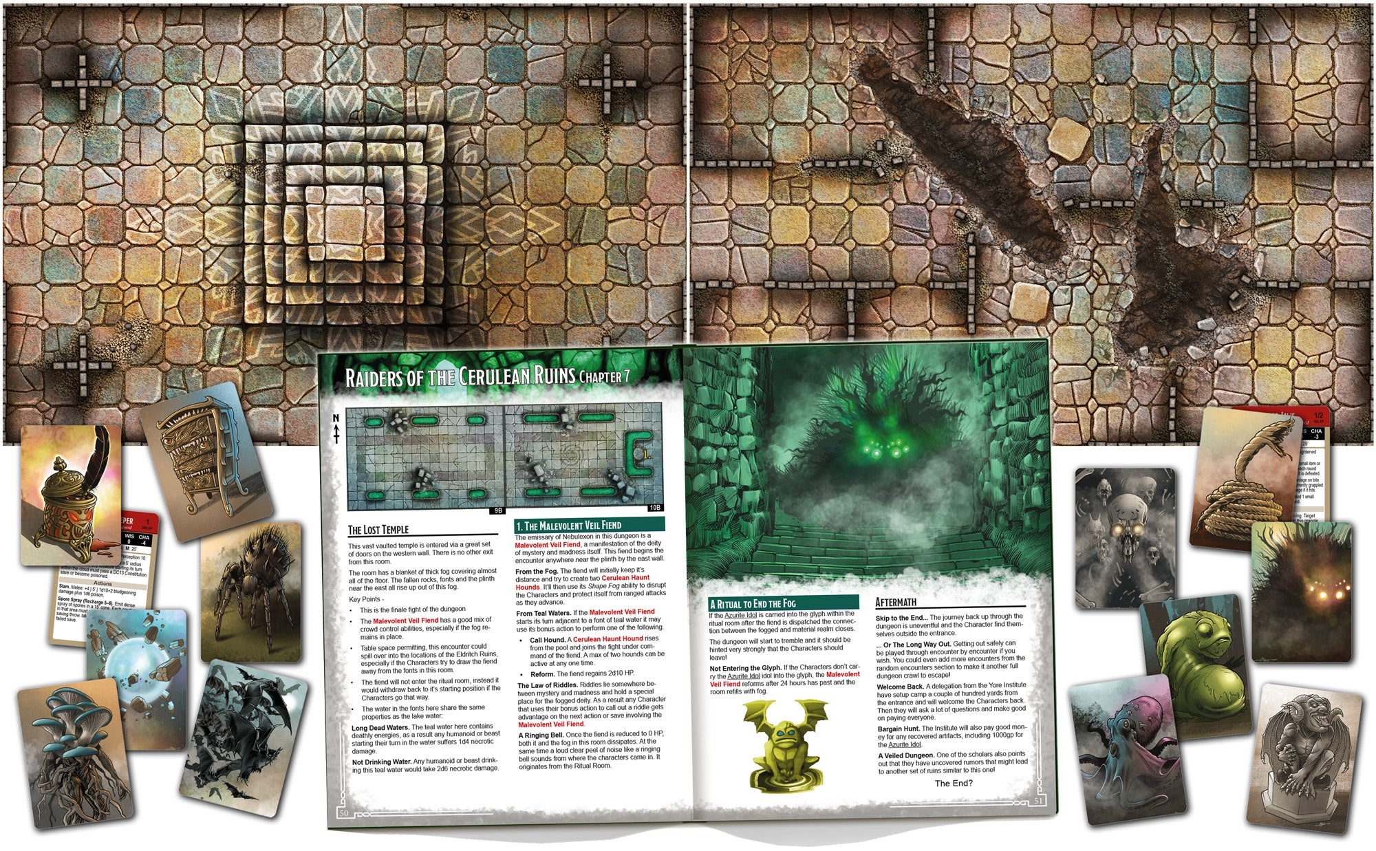 The Veilded Dungeon An RPG Toolbox Interior - Loke BattleMats