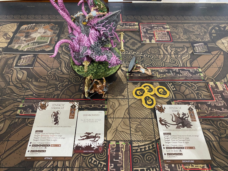 The with its signature attack the Primordial attacked my one remainin Titan, adding a fourth Despair token. The Titan dropped dead of hopelessness before damage from the attack was applied.