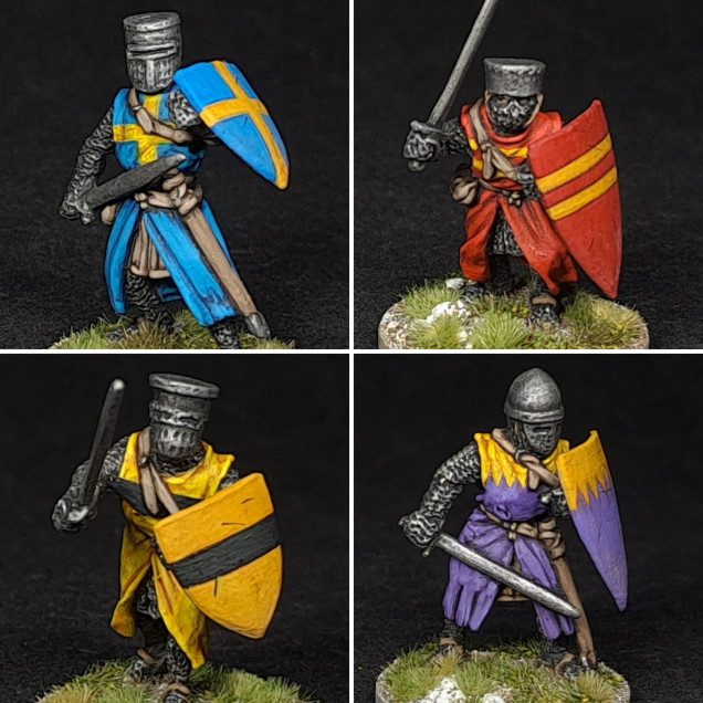 The first Foot Knights...