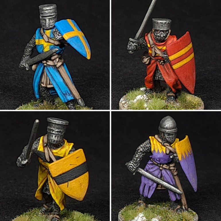 The first Foot Knights...