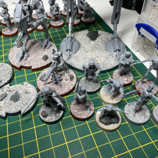 #UPDATE 10 - 07/03/23 - Completing the Basing and Started Priming