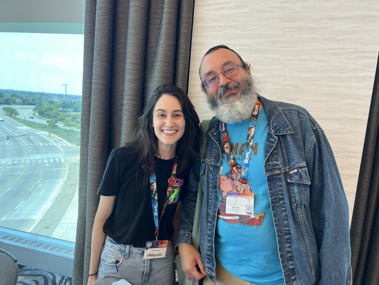 I was lucky enough to meet Kelsey Dionne in an environing hotel conference room at the tail end of her Shadowdark RPG demo. I rarely have have encountered such talent, humility and kindness in one person :)