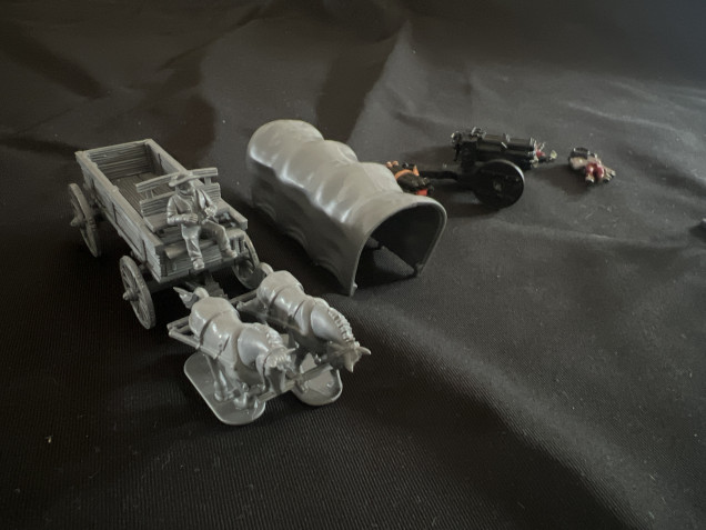 You spoke about Dead man’s hand wagons, so I bought 6. Now that is entirely UHH and the weekenders fault. ?. I’m going to make a big wagon train and play the scenario from issue 1 of the citadel Journal, hint, it involves surprise hellblasters!