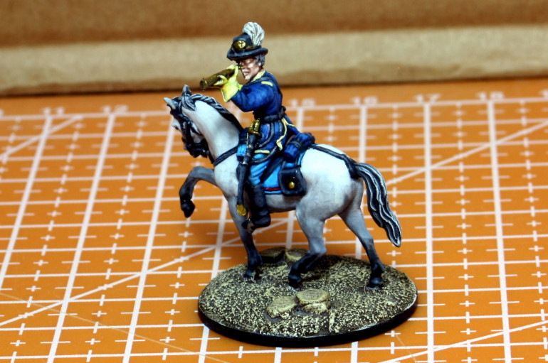 This mounted leader is actually a conversion.