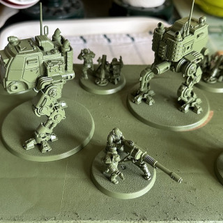 Update: Builds, kitbashes & priming