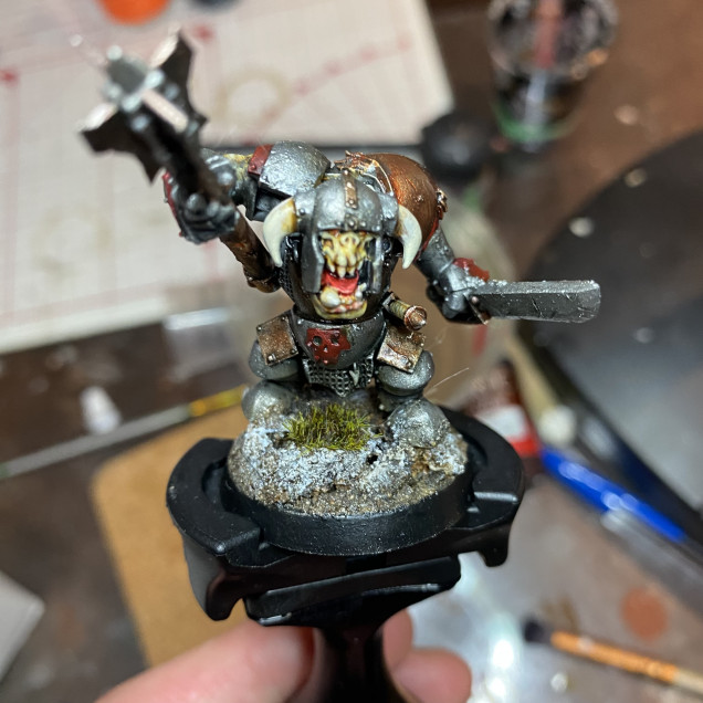 Finished model after some simple highlights 