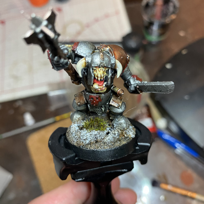 Finished model after some simple highlights 