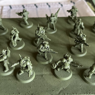 Update: Builds, kitbashes & priming