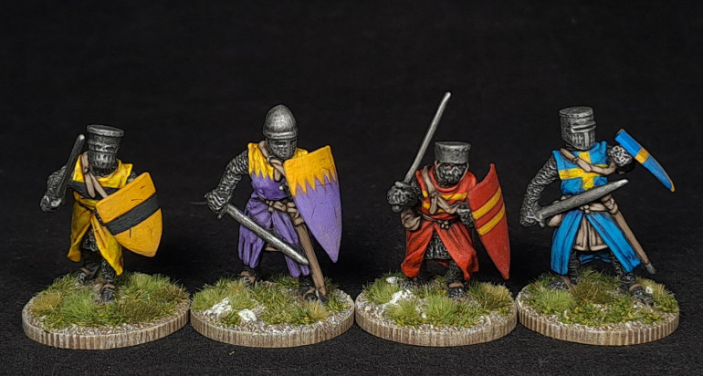 The first Foot Knights...
