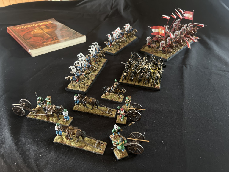 I’m really pleased with the warlord games galloper guns being used as Bronzino and crew. The games workshop Khandish horse are very pleasing as horse archer proxies, quite happy there. I adoooore the hussars!!