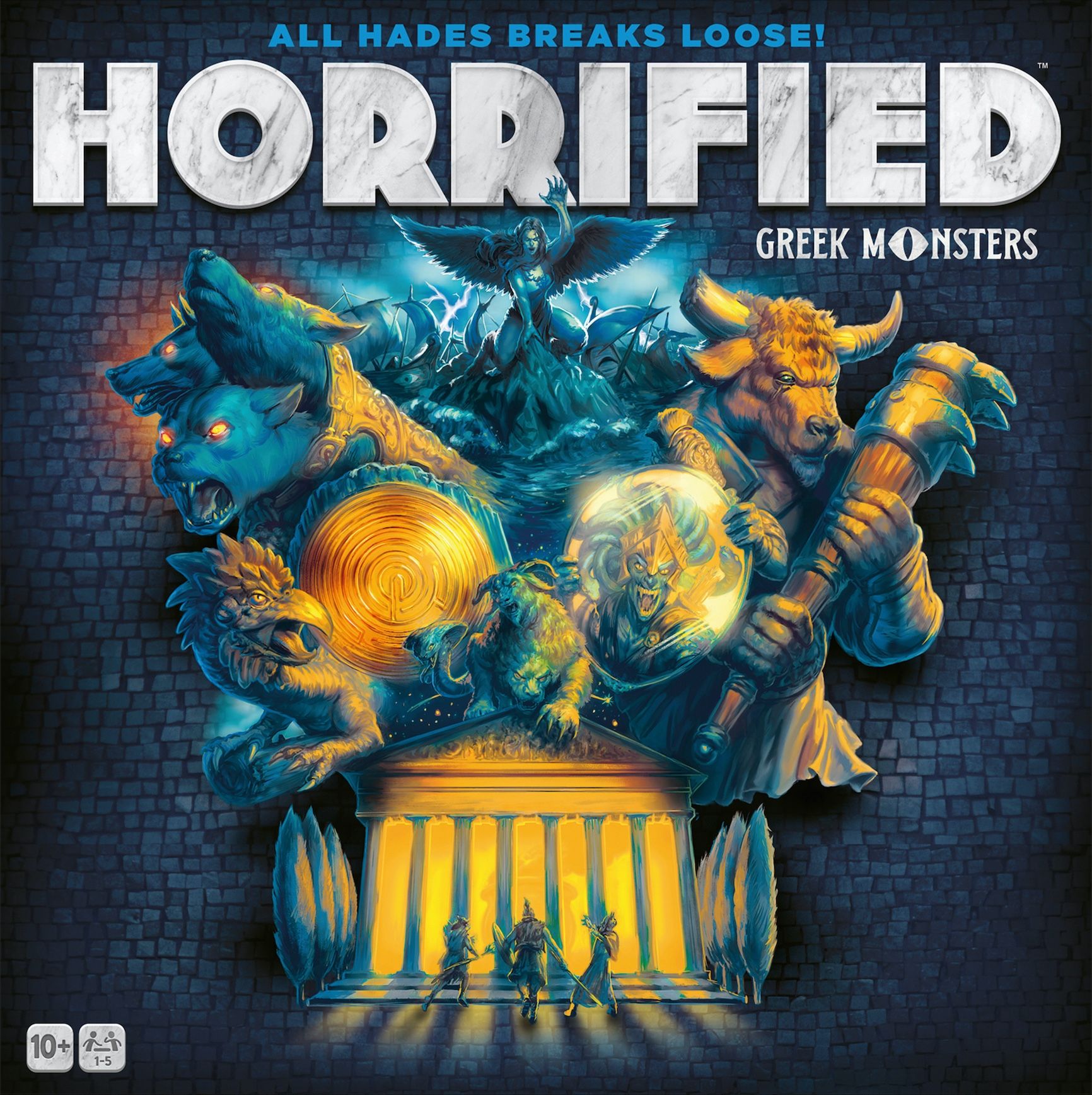 Horrified Greek Monsters OnTableTop Home of Beasts of War