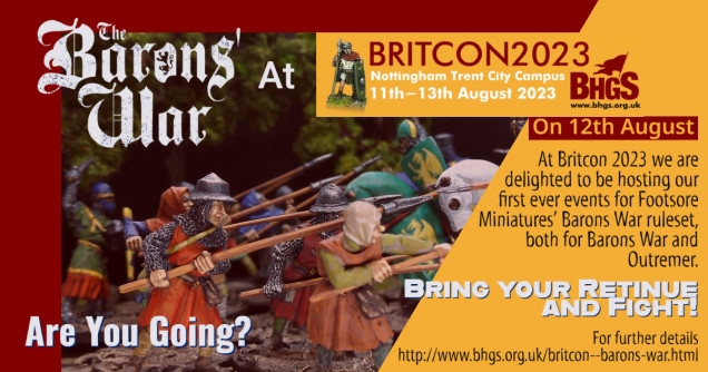 Barons' War at Britcon, 12th August