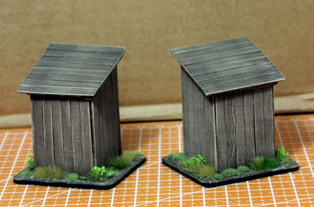 Houses and Outhouses.