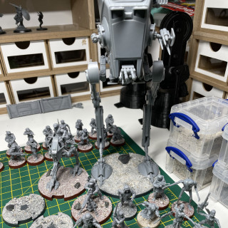 #UPDATE 10 - 07/03/23 - Completing the Basing and Started Priming