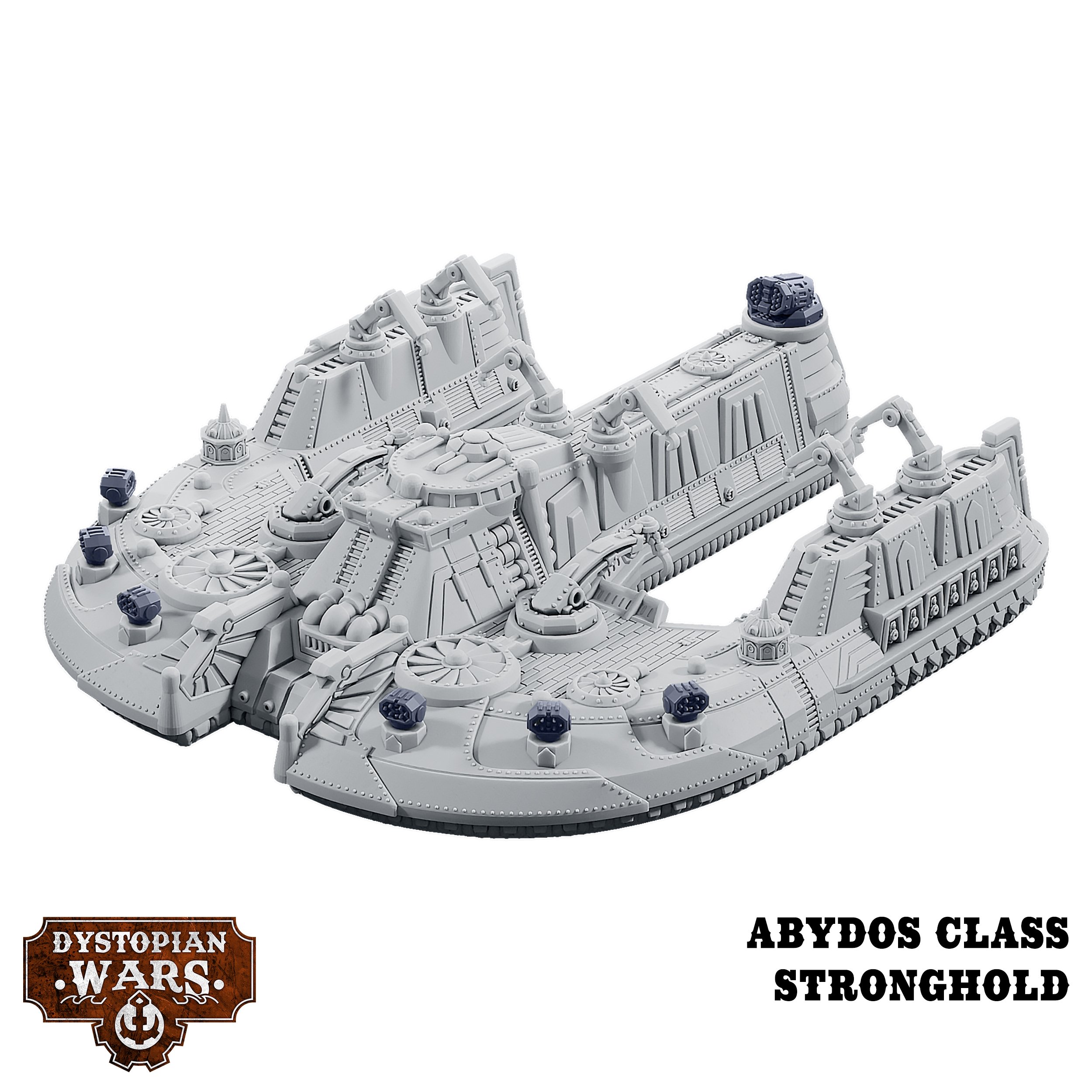 Abydos Class Stronghold - Dystopian Wars