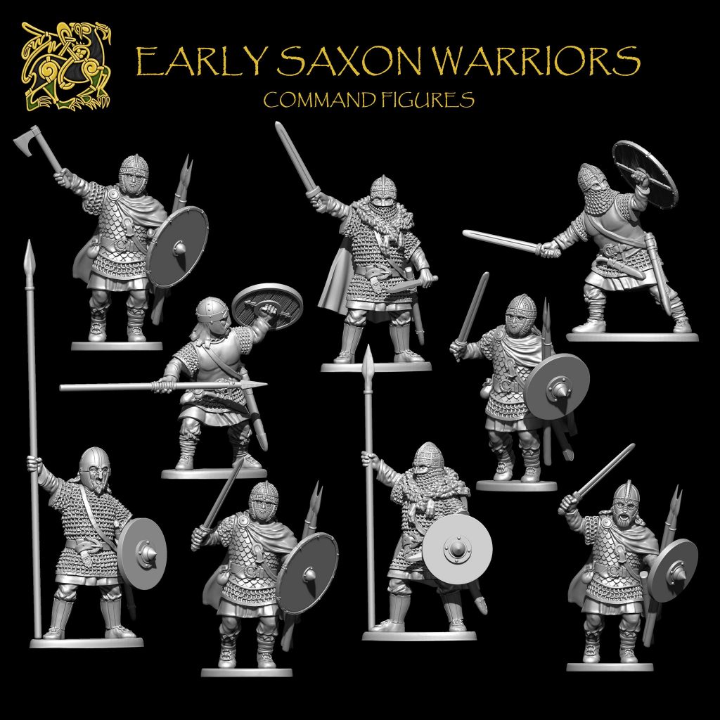 Victrix Miniatures Preview More Early Saxon Warriors Ontabletop